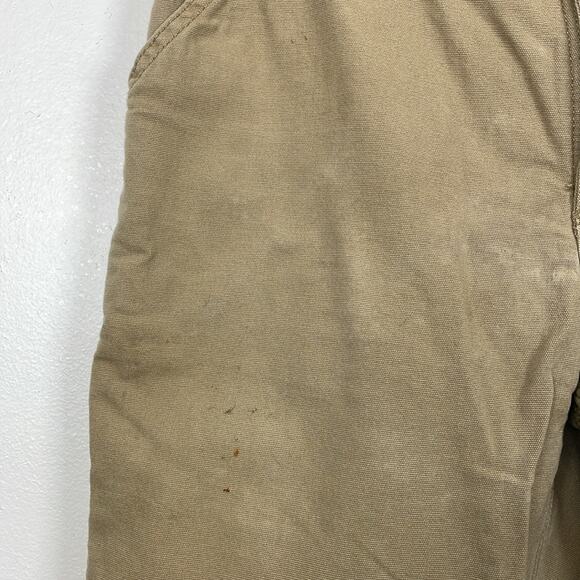 Carhartt Relaxed Fit Mens 32x30 distroyed Stained Casual Work Pants - Picture 6 of 12